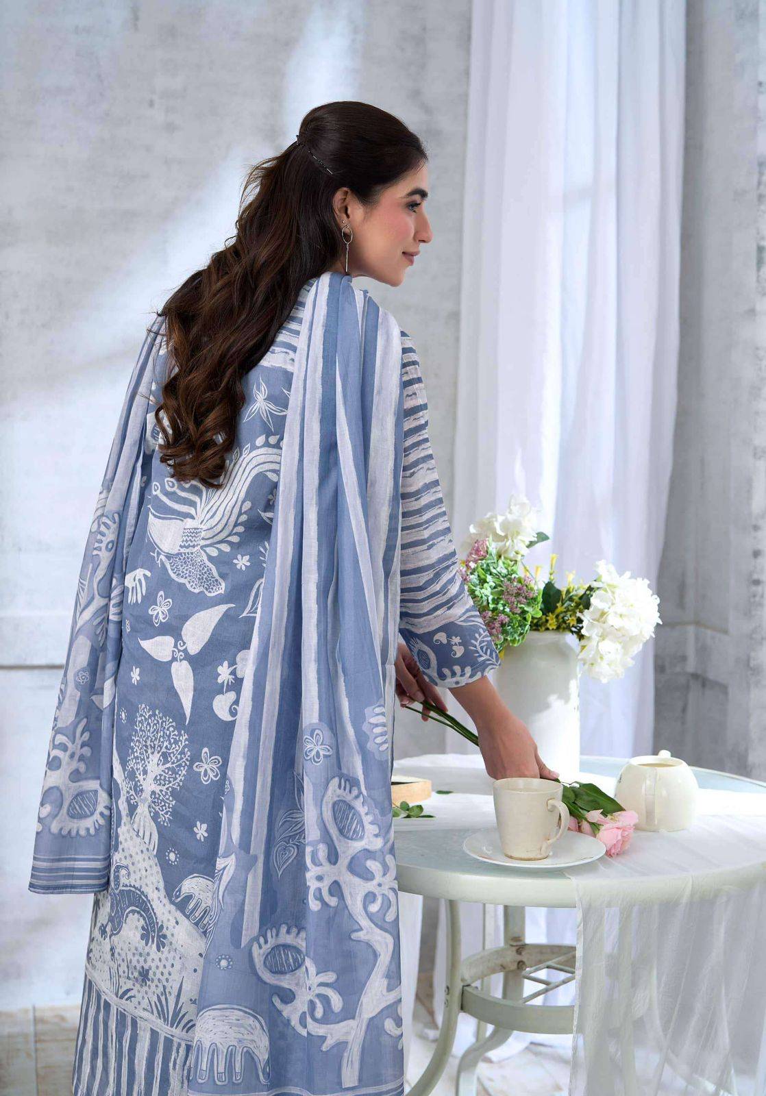 MEHKA SAFAR By T&M 528 TO 533 series Beautiful Festive Suits Stylish Colorful Fancy Casual Wear Organdy Digital Print Dresses At Wholesale Price